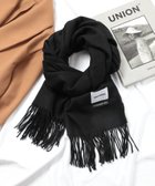 【セットアップセブン/SETUP7】のSETUP7/大判ピュアカシミヤ100% プレーンマフラー 大判ストール 無地 カシミヤ 60×200cm KZPT60 プレゼント ギフト BLK|ID: prp329100004799480 ipo3291000000034822007