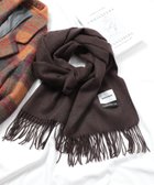 【セットアップセブン/SETUP7】のSETUP7/大判ピュアカシミヤ100% プレーンマフラー 大判ストール 無地 カシミヤ 60×200cm KZPT60 プレゼント ギフト BRN|ID: prp329100004799480 ipo3291000000034822010