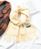 【セットアップセブン/SETUP7】のSETUP7/大判ピュアカシミヤ100% プレーンマフラー 大判ストール 無地 カシミヤ 60×200cm KZPT60 プレゼント ギフト YLW|ID: prp329100004799480 ipo3291000000034822014