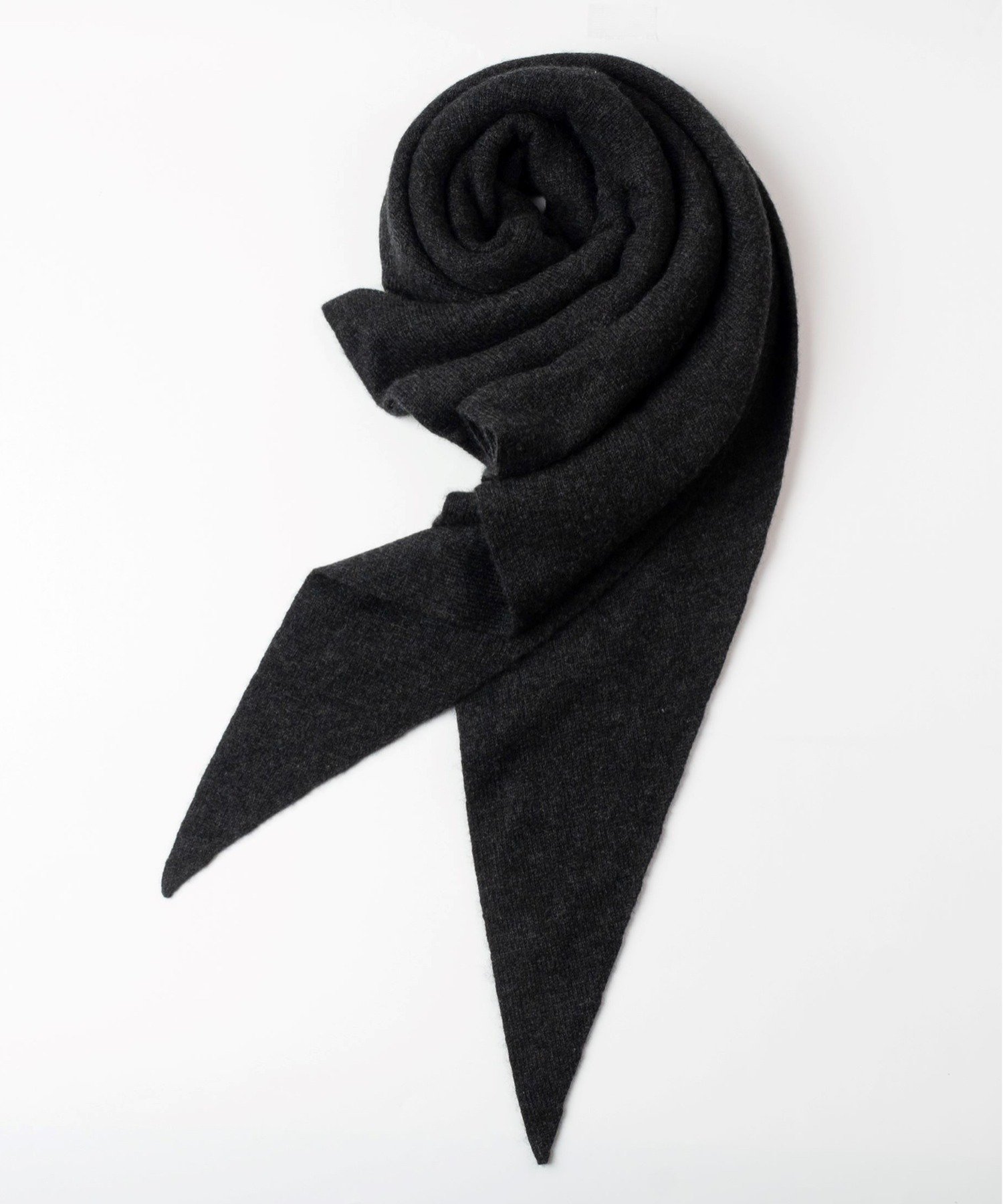 【カセットチャート/Cassette Chart】のASAUCE MELER/シームレス トライアングル カシミヤニットストール / AM25F-ST205 インテリア・キッズ・メンズ・レディースファッション・服の通販 founy(ファニー) 　ファッション　Fashion　レディースファッション　Fashion for Women　今季　This Season, Current Season　スカーフ　Scarf, Neckwear　ストール　Stole, Wrap　セットアップ　Set-Up, Coordinated Outfit　ツイード　Twill, Twill Weave　トライアングル　Triangle, Triangular Shape　定番　Standard, Basic Item　ホールガーメント　WholeGarment, Seamless Knit　マーメイド　Mermaid, Fishtail Silhouette　ロング　Long, Long-Length　おすすめ　Recommended / Our Picks　C.GRY|ID: prp329100004799487 ipo3291000000034880118