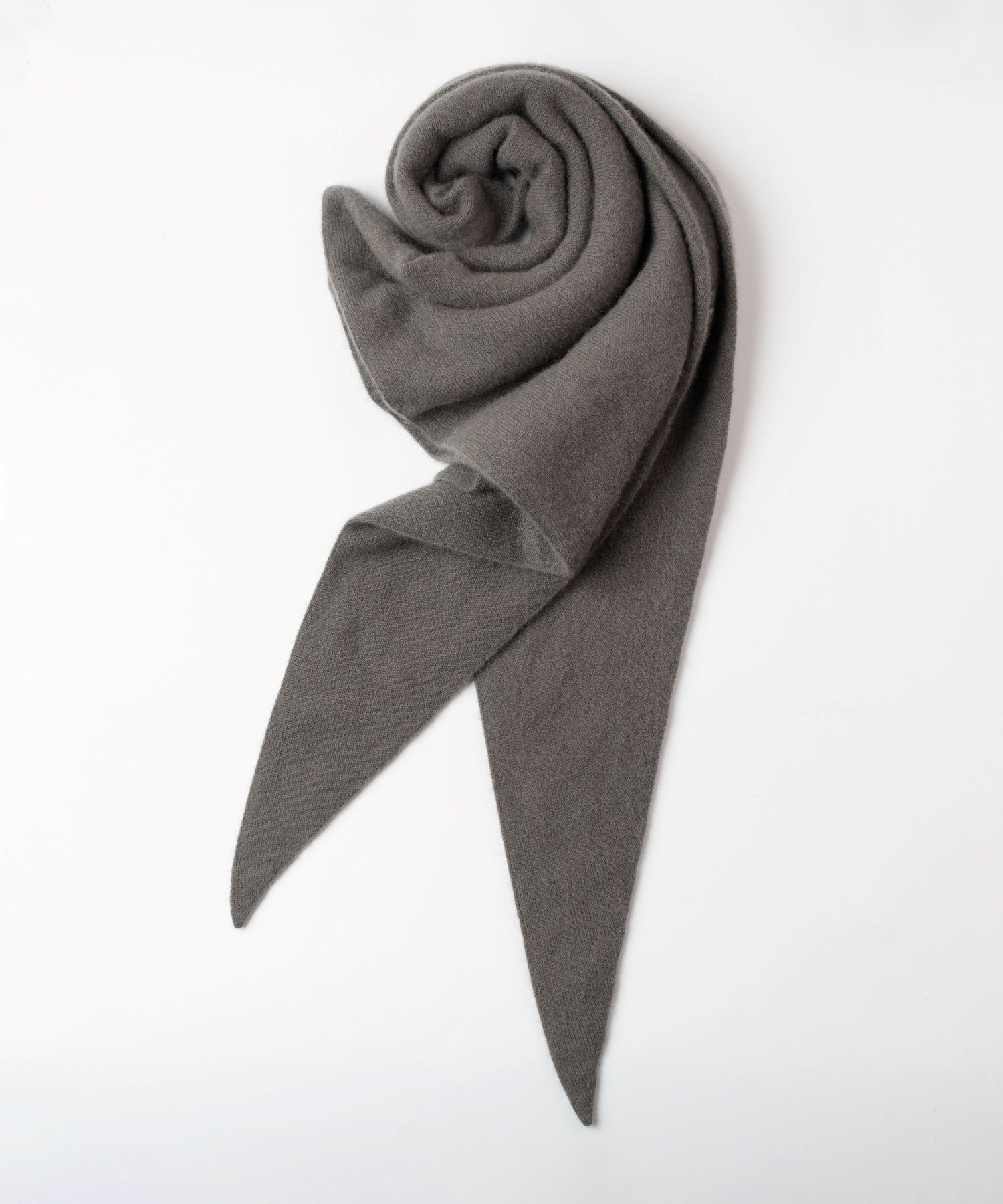 【カセットチャート/Cassette Chart】のASAUCE MELER/シームレス トライアングル カシミヤニットストール / AM25F-ST205 インテリア・キッズ・メンズ・レディースファッション・服の通販 founy(ファニー) 　ファッション　Fashion　レディースファッション　Fashion for Women　今季　This Season, Current Season　スカーフ　Scarf, Neckwear　ストール　Stole, Wrap　セットアップ　Set-Up, Coordinated Outfit　ツイード　Twill, Twill Weave　トライアングル　Triangle, Triangular Shape　定番　Standard, Basic Item　ホールガーメント　WholeGarment, Seamless Knit　マーメイド　Mermaid, Fishtail Silhouette　ロング　Long, Long-Length　おすすめ　Recommended / Our Picks　GRY1|ID: prp329100004799487 ipo3291000000034880120