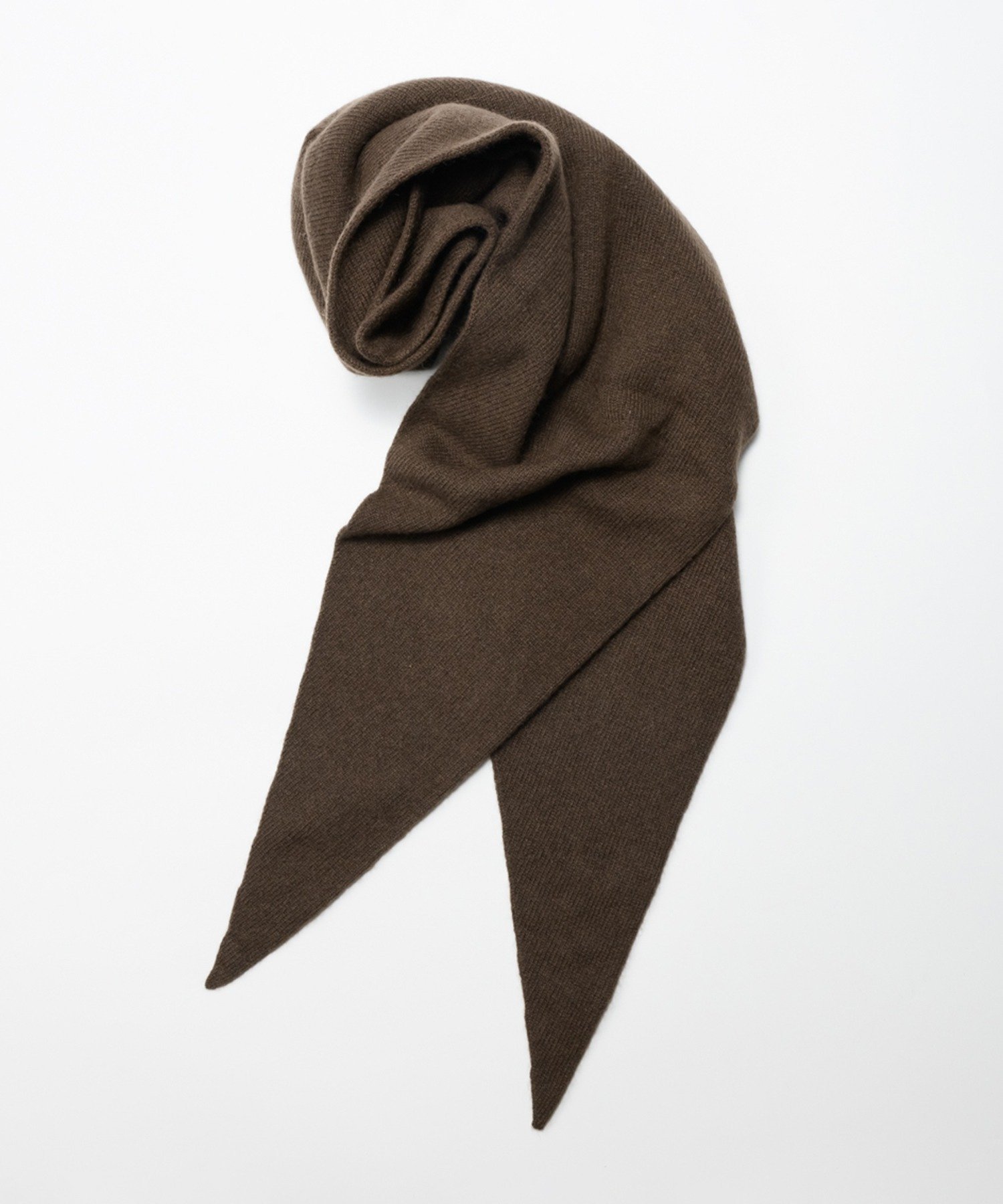 【カセットチャート/Cassette Chart】のASAUCE MELER/シームレス トライアングル カシミヤニットストール / AM25F-ST205 インテリア・キッズ・メンズ・レディースファッション・服の通販 founy(ファニー) 　ファッション　Fashion　レディースファッション　Fashion for Women　今季　This Season, Current Season　スカーフ　Scarf, Neckwear　ストール　Stole, Wrap　セットアップ　Set-Up, Coordinated Outfit　ツイード　Twill, Twill Weave　トライアングル　Triangle, Triangular Shape　定番　Standard, Basic Item　ホールガーメント　WholeGarment, Seamless Knit　マーメイド　Mermaid, Fishtail Silhouette　ロング　Long, Long-Length　おすすめ　Recommended / Our Picks　D.BRN|ID: prp329100004799487 ipo3291000000034880122