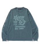 【エクストララージ/XLARGE】のCOMMUNITY SPIRIT L/S TEE 【XLARGE】 人気、トレンドファッション・服の通販 founy(ファニー) ファッション Fashion レディースファッション Fashion for Women グラフィック Graphic, Graphic Design フロント Front, Front Design ベーシック Basic, Essential 長袖 Long Sleeve, Full Sleeve thumbnail GREEN|ID: prp329100004799488 ipo3291000000034822055