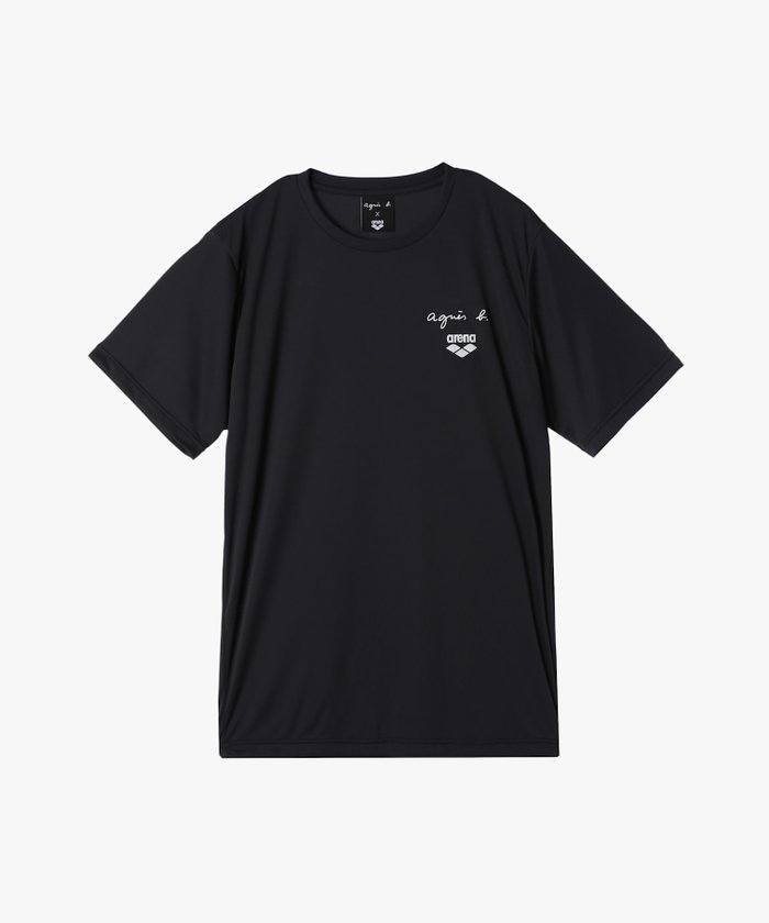 【アニエスベー ファム/agnes b. FEMME】のagnes b. x arena 半袖 Tシャツ インテリア・キッズ・メンズ・レディースファッション・服の通販 founy(ファニー) https://founy.com/ ファッション Fashion レディースファッション Fashion for Women トップス・カットソー Cut & Sew Tops シャツ・ブラウス・オフィスカジュアル Elegant Blouses & Button-Ups ロングTシャツ・Tシャツ Longline T-Shirts & Tees おすすめ Recommended / Our Picks アウトドア Outdoor Clothing 半袖 Short Sleeve, Half Sleeve |ID: prp329100004799489 ipo3291000000034933903