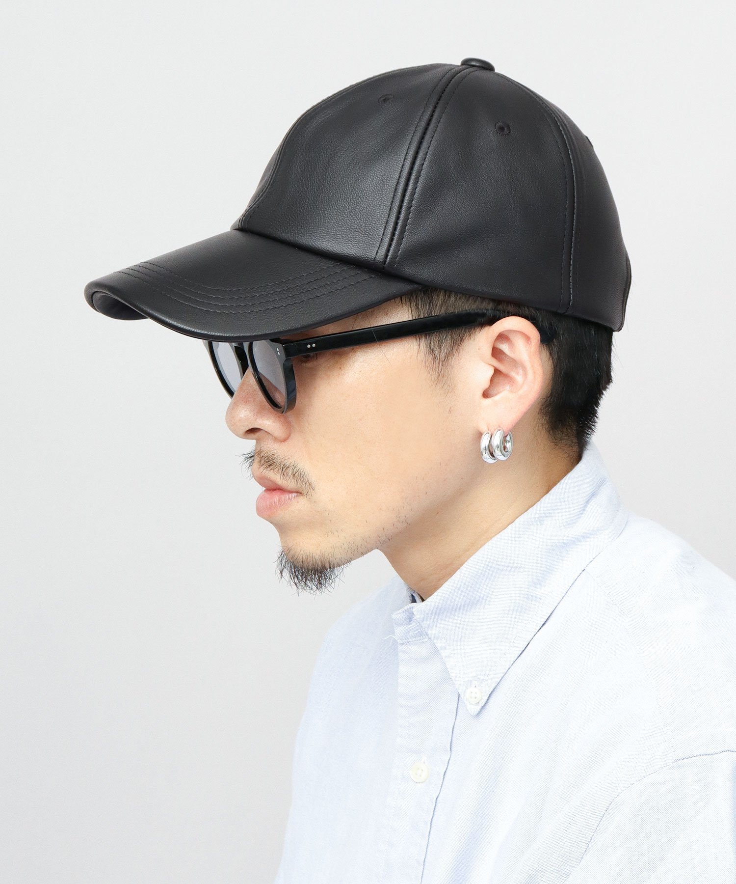 【エーエムエス/A.M.S】のキャップ メンズ 帽子 黒 ブラック 深め つば長め 本革 無地 ミスターカバー インテリア・キッズ・メンズ・レディースファッション・服の通販 founy(ファニー) ファッション Fashion レディースファッション Fashion for Women キャップ&ハット Hats & Caps キャップ Cap, Baseball Cap シルバー Silver, Metallic Silver シンプル Simple, Minimal スマート Smart, Elegant 帽子 Hat, Headwear メッシュ Mesh, Net Fabric メンズ Men's, Menswear 無地 Plain, Solid Color ロング Long, Long-Length 日本製 Made In Japan ブラック|ID: prp329100004799501 ipo3291000000034822131