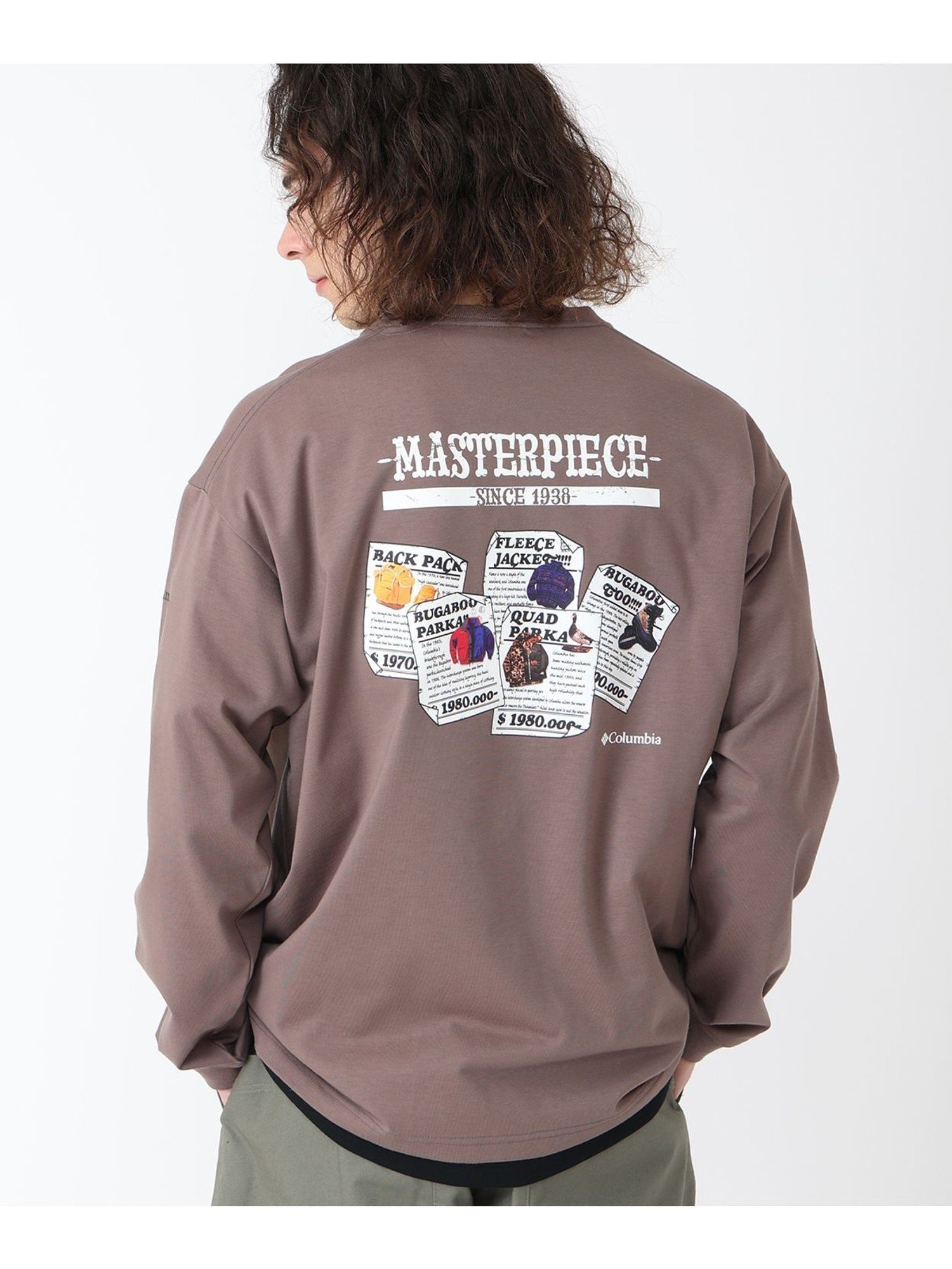 【コロンビア/Columbia】のColumbia/ フォートモーニンググラフィックロングスリーブティー /コロンビア インテリア・キッズ・メンズ・レディースファッション・服の通販 founy(ファニー) 　ファッション　Fashion　レディースファッション　Fashion for Women　おすすめ　Recommended / Our Picks　アウトドア　Outdoor Clothing　インナー　Innerwear　グラフィック　Graphic, Graphic Design　トレンド　Trend, Trending Now　フィット　Fit, Slim Fit　リラックス　Relax, Relaxed Fit　ロング　Long, Long-Length　ブラウン[004001]|ID: prp329100004799518 ipo3291000000034822238