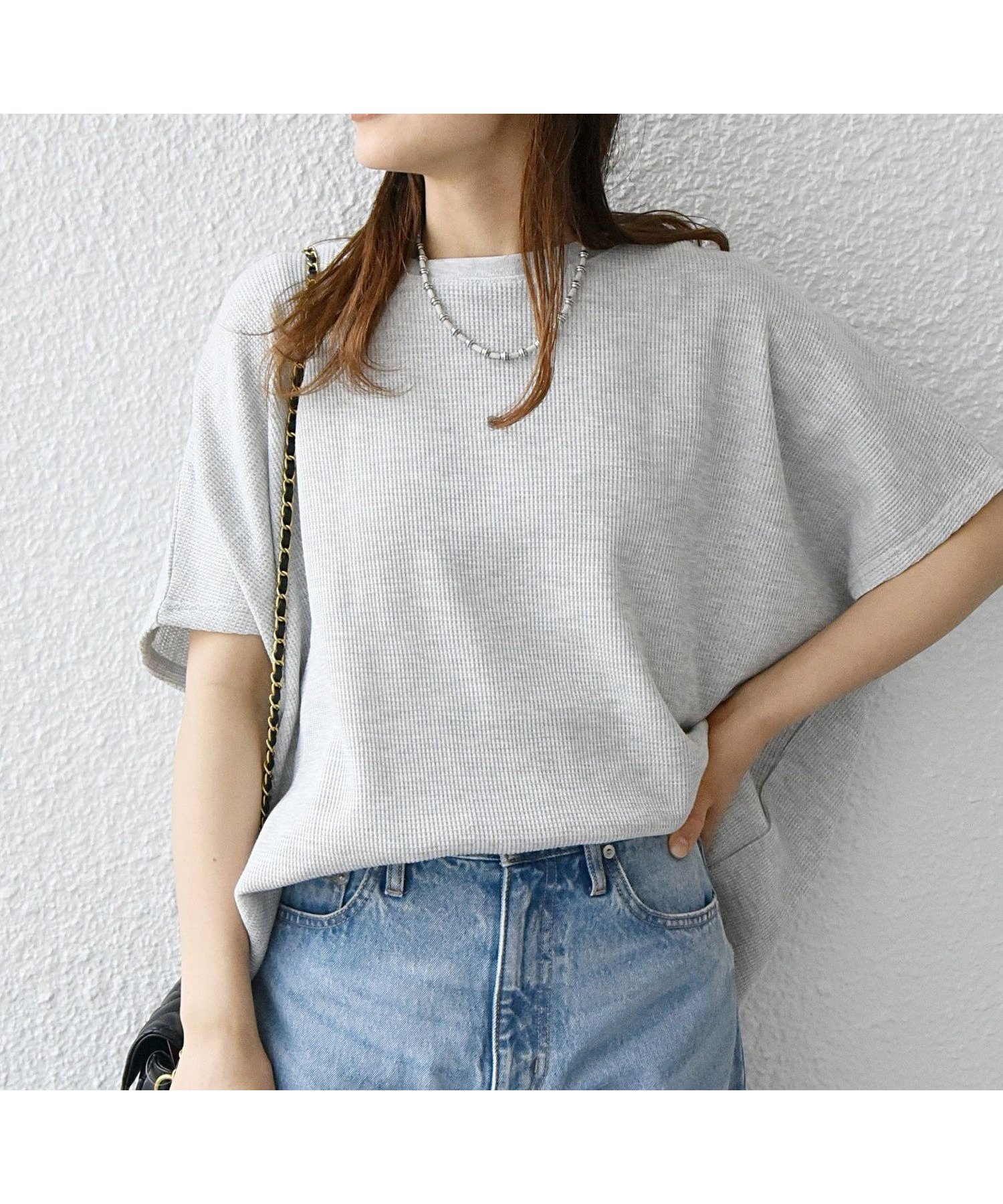 【シップス フォー ウィメン/SHIPS】の【WEB限定】SHIPS any 洗濯機可能 ワッフル ワイド TEE インテリア・キッズ・メンズ・レディースファッション・服の通販 founy(ファニー) ファッション Fashion レディースファッション Fashion for Women イエロー Yellow 洗える Machine Washable シンプル Simple, Minimal デニム Denim, Jeans Material 定番 Standard, Basic Item ボトム Bottoms, Lower Wear ワイド Wide, Wide Fit ワッフル Waffle, Waffle Knit おすすめ Recommended / Our Picks 2025年 2025 2025-2026秋冬・A/W Autumn/Winter 2025–26 AW25–26 ライトグレー|ID: prp329100004799534 ipo3291000000034822320