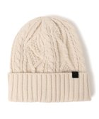 【シップス フォー ウィメン/SHIPS】のSHIPS any ケーブル ボア ワンポイント ピスネーム ワッチキャップ (ユニセックス) ナチュラル|ID: prp329100004799540 ipo3291000000034822354