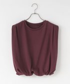 【ローリーズファーム/LOWRYS FARM】のバルーンプルオーバーフレンチスリーブ 人気、トレンドファッション・服の通販 founy(ファニー) ファッション Fashion レディースファッション Fashion for Women トップス・カットソー Cut & Sew Tops カジュアルプルオーバー・ニットトップス Pullovers & Knit Tops / Casual Pullovers ショルダー Shoulder, Shoulder Strap トレンド Trend, Trending Now ノースリーブ Sleeveless, No-Sleeve バランス Balance, Style Balance ワイド Wide, Wide Fit 吸水 Absorbent, Quick-Dry 夏 Summer thumbnail エンジ38|ID: prp329100004799588 ipo3291000000034889927