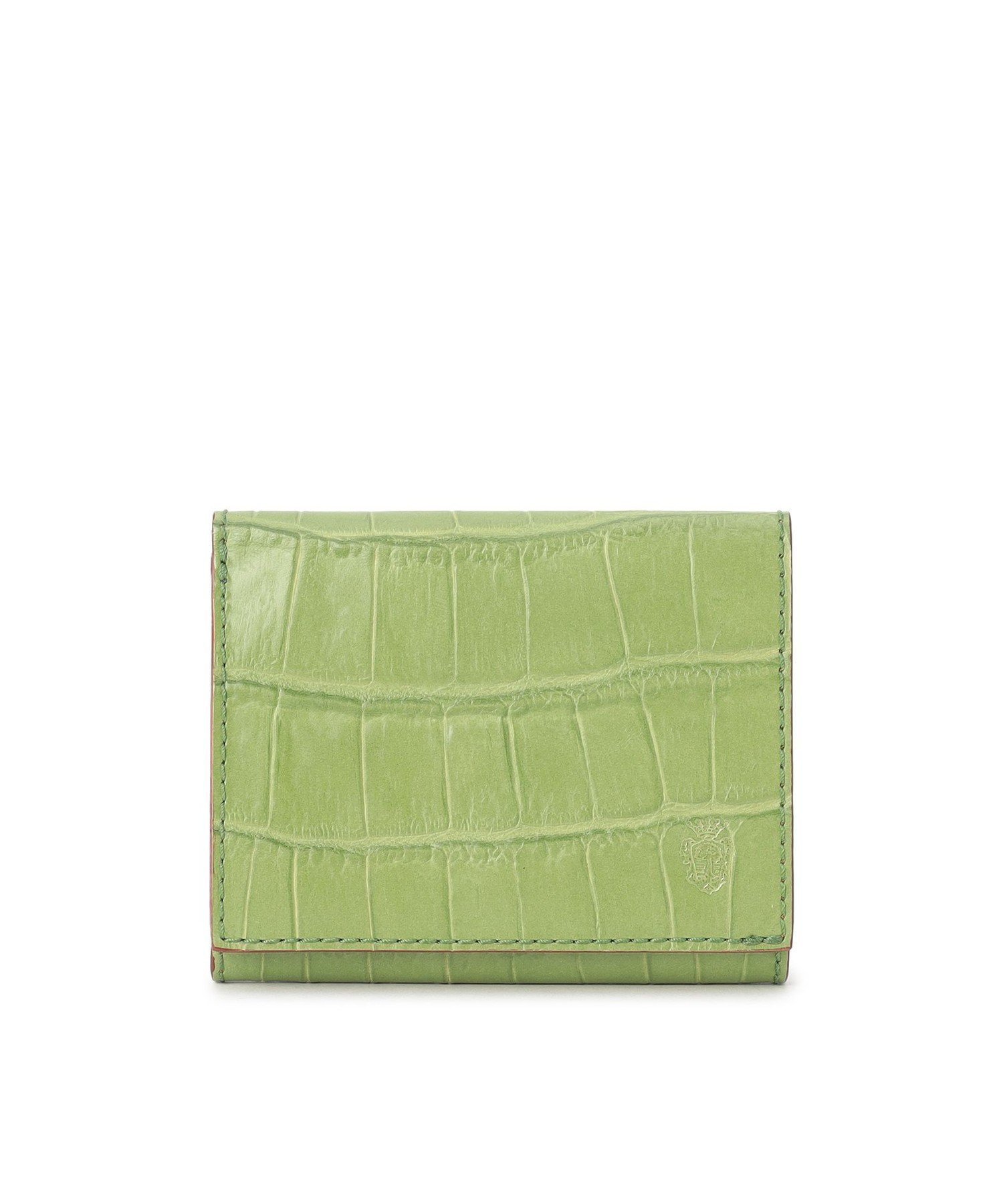 【フェリージ/Felisi】のクロコ型押し レザーミニ財布 三つ折り 969/SA インテリア・キッズ・メンズ・レディースファッション・服の通販 founy(ファニー) 　ファッション　Fashion　レディースファッション　Fashion for Women　ミニ財布・二つ折り財布　Wallets & Card Cases　イタリア　Italy　クラシカル　Classical, Vintage-Inspired　クロコ　Crocodile, Croc Embossed　コレクション　Collection, Seasonal Line　コンパクト　Compact, Small Size　コーティング　Coating, Coated Finish　ジャケット　Jacket, Outerwear　スタイリッシュ　Stylish, Fashionable　財布　Wallet, Purse　ポケット　Pocket, Pocket Detail　モダン　Modern, Contemporary　おすすめ　Recommended / Our Picks　エレガント 上品　Elegant　GRASS|ID: prp329100004799598 ipo3291000000034890565