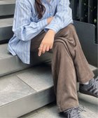 【ジャーナルスタンダード/JOURNAL STANDARD】の《追加4》コーデュロイワイドパンツ 人気、トレンドファッション・服の通販 founy(ファニー) ファッション Fashion レディースファッション Fashion for Women パンツ Pants & Trousers コーデュロイ Corduroy, Cord Fabric フロント Front, Front Design ボックス Boxy, Box Shape 秋 Autumn thumbnail ブラウン B|ID: prp329100004799616 ipo3291000000034858221