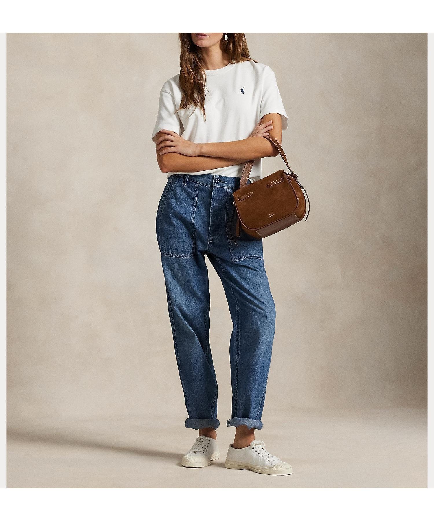 【ラルフローレン/RALPH LAUREN】のRicky パンツ 人気、トレンドファッション・服の通販 founy(ファニー) 　ファッション　Fashion　レディースファッション　Fashion for Women　パンツ　Pants & Trousers　くるぶし　Ankle-Length　ストレート　Straight, Straight Cut　デニム　Denim, Jeans Material　フィット　Fit, Slim Fit　フロント　Front, Front Design　ポケット　Pocket, Pocket Detail　ループ　Loop, Loop Knit　ヴィンテージ　Vintage Style　 other-1|ID: prp329100004799617 ipo3291000000035071637