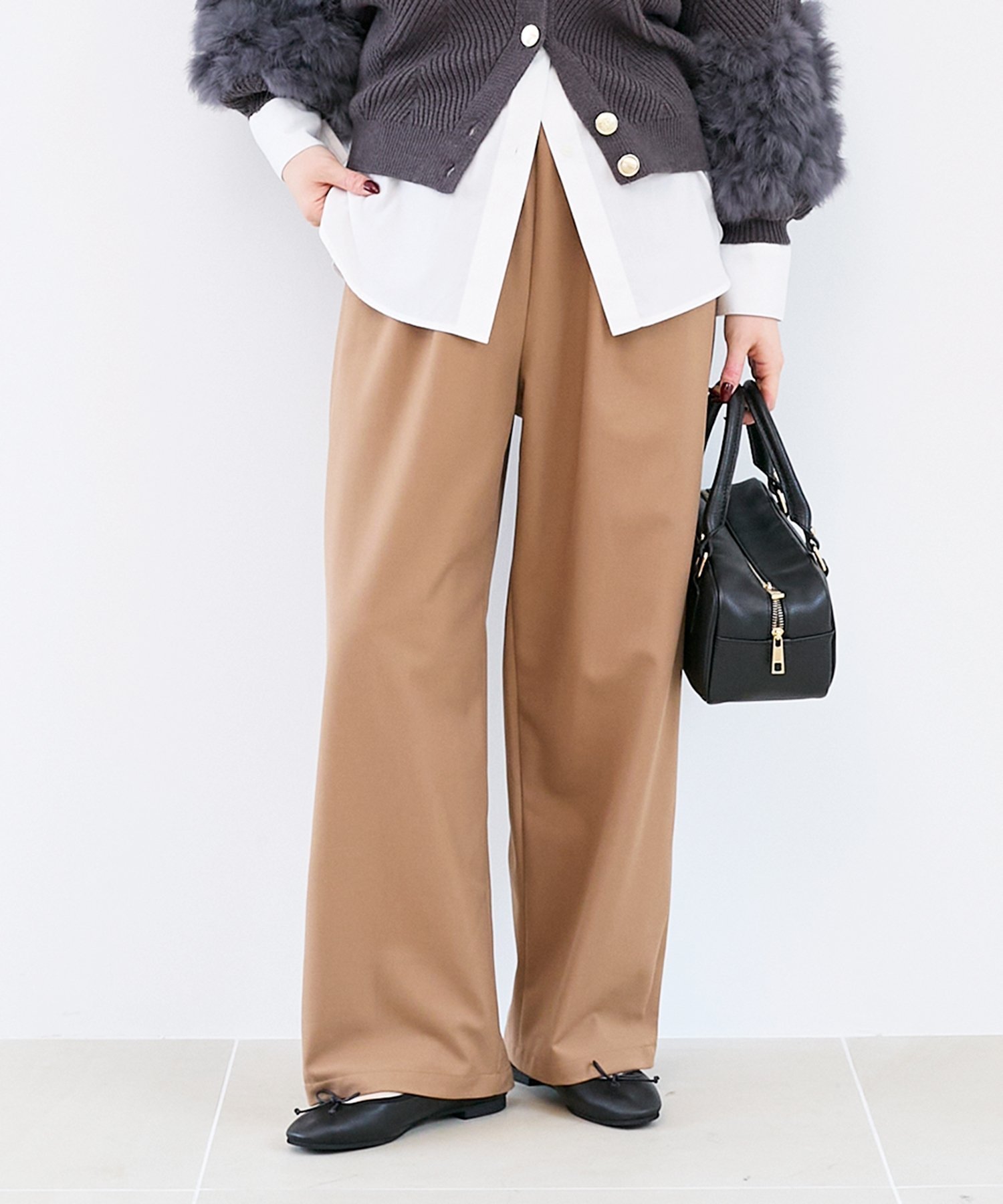 【ルクールブラン/le.coeur blanc】のストレッチ裏起毛イージーパンツ 人気、トレンドファッション・服の通販 founy(ファニー) ファッション Fashion レディースファッション Fashion for Women パンツ Pants & Trousers ウェーブ Wavy Pattern シューズ Shoes, Footwear シンプル Simple, Minimal ストレッチ Stretch, Stretchy Fabric トレンド Trend, Trending Now 人気 Popular, Best Seller フラット Flat, Flat Shoes リラックス Relax, Relaxed Fit 冬 Winter / This Winter おすすめ Recommended / Our Picks エレガント 上品 Elegant other-1|ID: prp329100004799618 ipo3291000000034822822