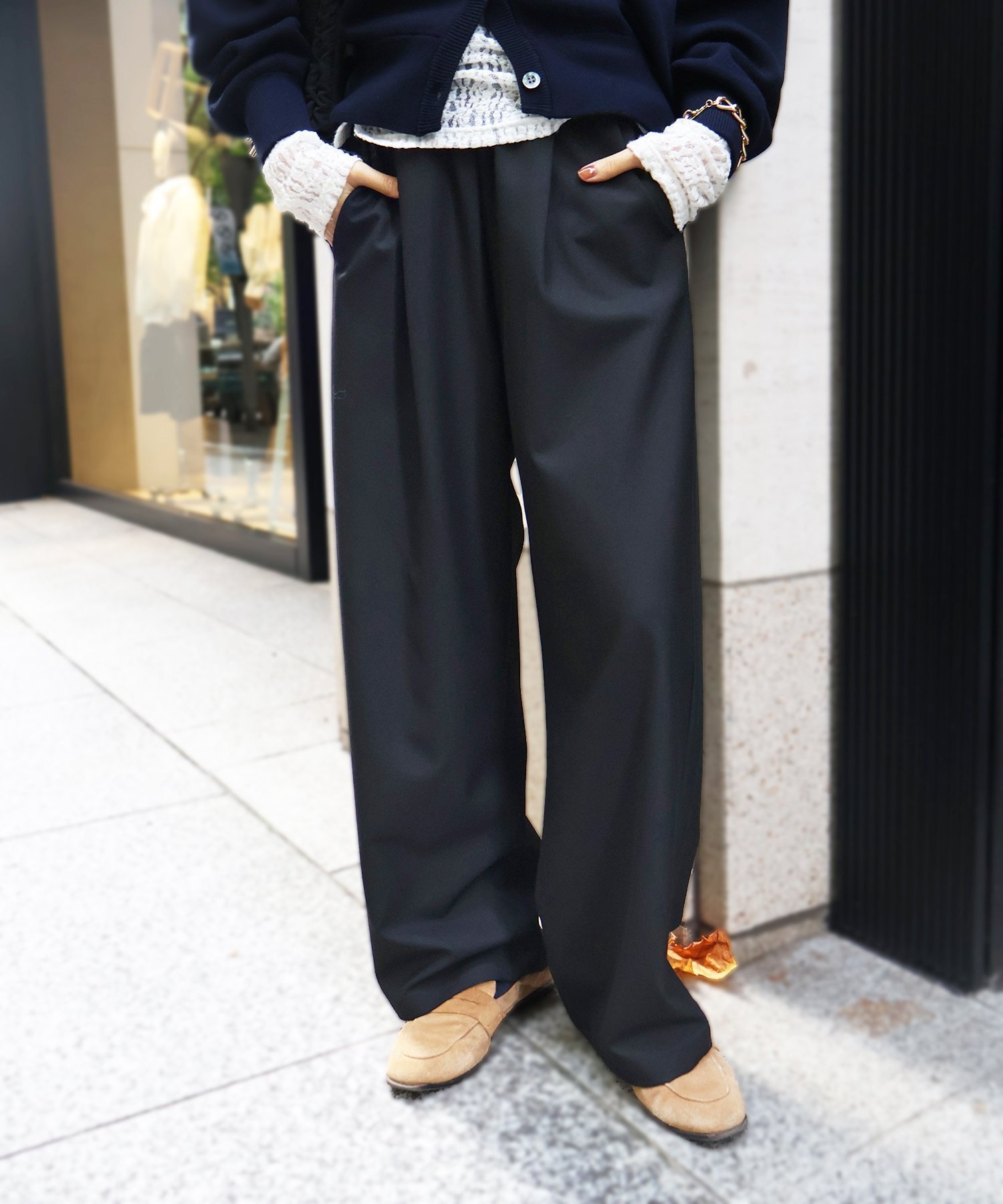 【ルクールブラン/le.coeur blanc】のストレッチ裏起毛イージーパンツ インテリア・キッズ・メンズ・レディースファッション・服の通販 founy(ファニー) ファッション Fashion レディースファッション Fashion for Women パンツ Pants & Trousers ウェーブ Wavy Pattern シューズ Shoes, Footwear シンプル Simple, Minimal ストレッチ Stretch, Stretchy Fabric トレンド Trend, Trending Now 人気 Popular, Best Seller フラット Flat, Flat Shoes リラックス Relax, Relaxed Fit 冬 Winter / This Winter おすすめ Recommended / Our Picks エレガント 上品 Elegant ブラック|ID: prp329100004799618 ipo3291000000034822827