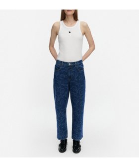 【マリメッコ/marimekko】の【日本・フィンランド限定】Maridenim Barrel Piirto Unikko ジーンズ 人気、トレンドファッション・服の通販 founy(ファニー) ファッション Fashion レディースファッション Fashion for Women おすすめ Recommended / Our Picks シンプル Simple, Minimal ジーンズ Jeans, Denim Pants セットアップ Set-Up, Coordinated Outfit デニム Denim, Jeans Material |ID:prp329100004799619