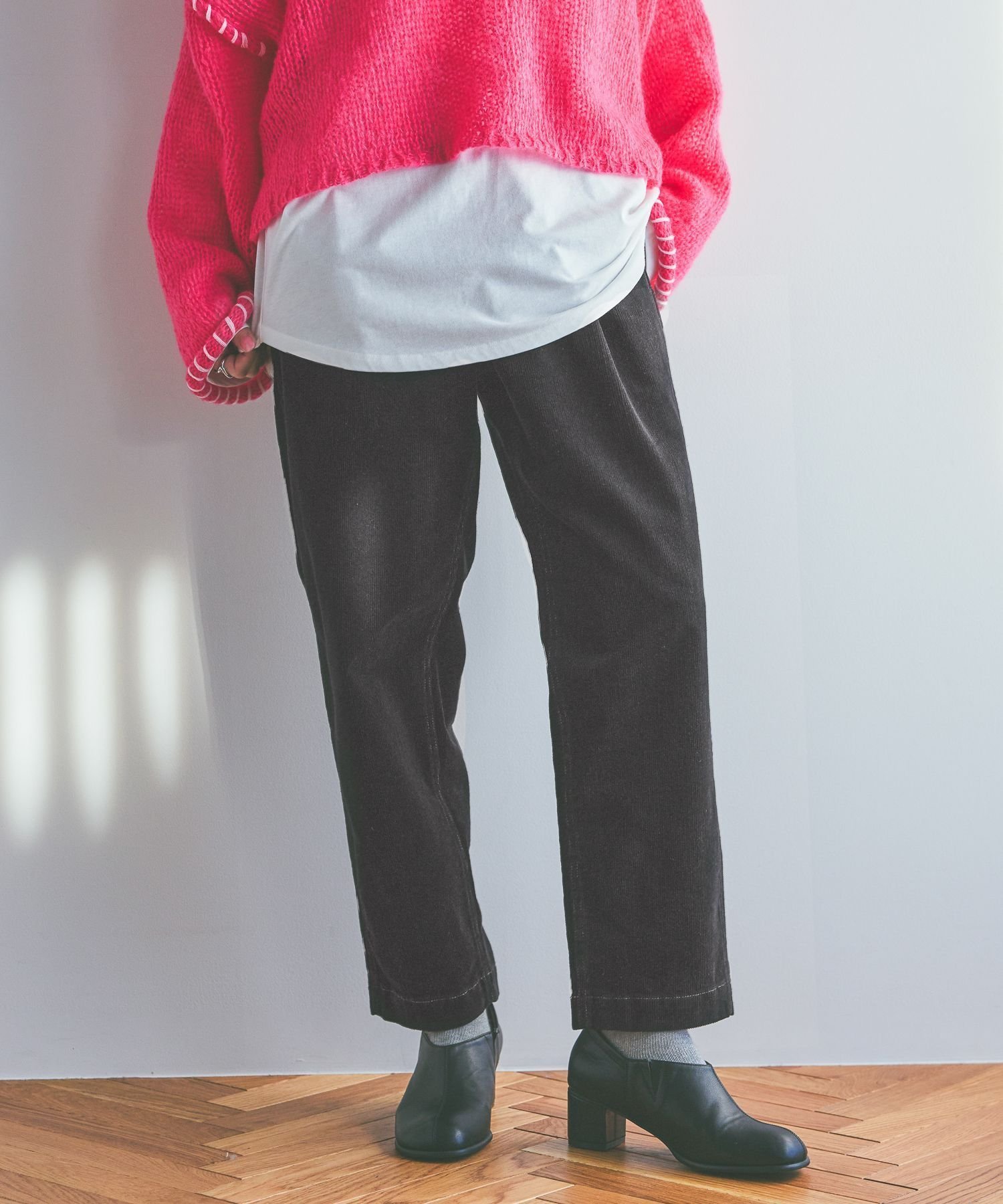 【ニコアンド/niko and】の【SサイズWEB限定】ストレッチコーデュロイパンツ インテリア・キッズ・メンズ・レディースファッション・服の通販 founy(ファニー) ファッション Fashion レディースファッション Fashion for Women パンツ Pants & Trousers おすすめ Recommended / Our Picks コーデュロイ Corduroy, Cord Fabric シンプル Simple, Minimal ストレッチ Stretch, Stretchy Fabric スリム Slim, Slim Fit トレンド Trend, Trending Now ボトム Bottoms, Lower Wear ポケット Pocket, Pocket Detail リラックス Relax, Relaxed Fit エレガント 上品 Elegant 冬 Winter / This Winter ブラック|ID: prp329100004799630 ipo3291000000034892828