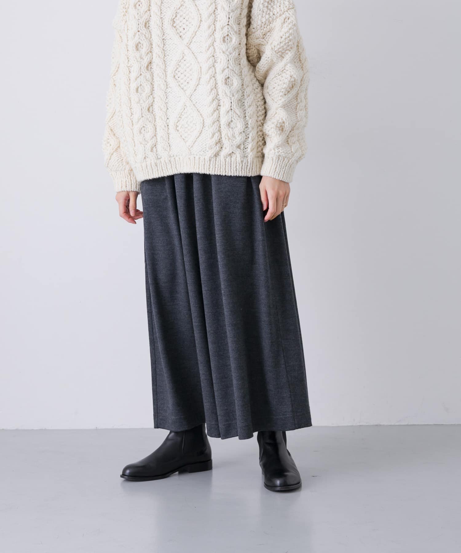 【かぐれ/kagure / URBAN RESEARCH】のウールカットワイドキュロット 人気、トレンドファッション・服の通販 founy(ファニー) 　ファッション　Fashion　レディースファッション　Fashion for Women　スカート　Skirts　ウォッシャブル　Machine Washable　洗える　Machine Washable　カットソー　Cut and Sewn Top　ギャザー　Gathered, Ruffled　シンプル　Simple, Minimal　ストレッチ　Stretch, Stretchy Fabric　ポケット　Pocket, Pocket Detail　レギンス　Leggings, Stretch Pants　ワイド　Wide, Wide Fit　A/W・秋冬　Autumn/Winter　冬　Winter / This Winter　おすすめ　Recommended / Our Picks　エレガント 上品　Elegant　2025年　2025　2025-2026秋冬・A/W　Autumn/Winter 2025–26 AW25–26　 other-1|ID: prp329100004799632 ipo3291000000034998050