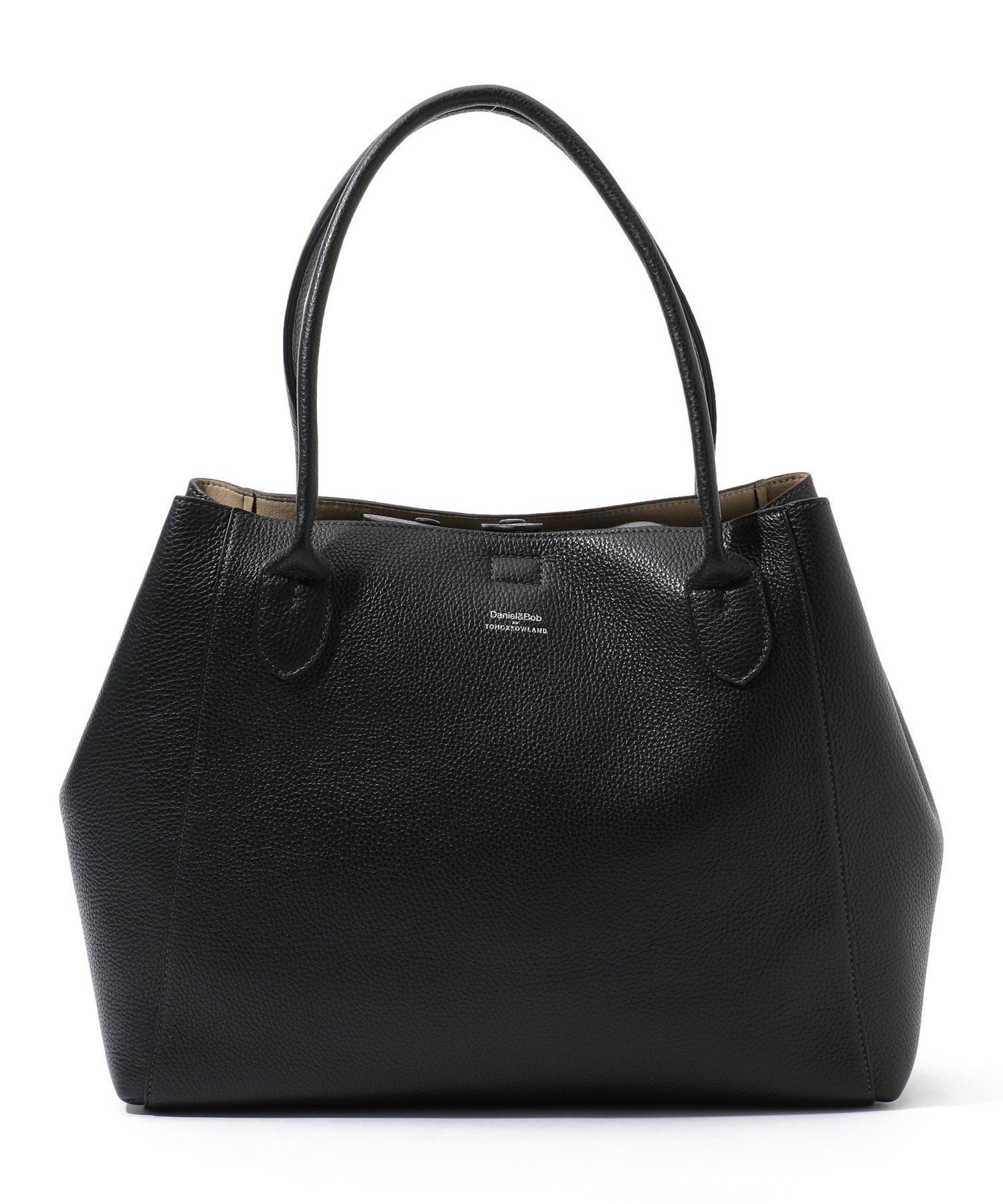 【トゥモローランド/TOMORROWLAND / MEN】の【別注】Daniel Bob*TOMORROWLAND Totona Alce レザートートバッグ インテリア・キッズ・メンズ・レディースファッション・服の通販 founy(ファニー) ファッション Fashion メンズファッション Fashion for Men バッグ Bags トートバッグ / 通勤・大容量バッグ Tote Bags ボンディング Bonding, Bonded Fabric ライニング Inner Lining, Inner Fabric, Lined 人気 Popular, Best Seller 別注 Limited Edition, Custom Order 台形 A-Line, Trapezoid Shape 定番 Standard, Basic Item 軽量 Lightweight, Ultra Light 19 ブラック|ID: prp329100004799649 ipo3291000000034823021