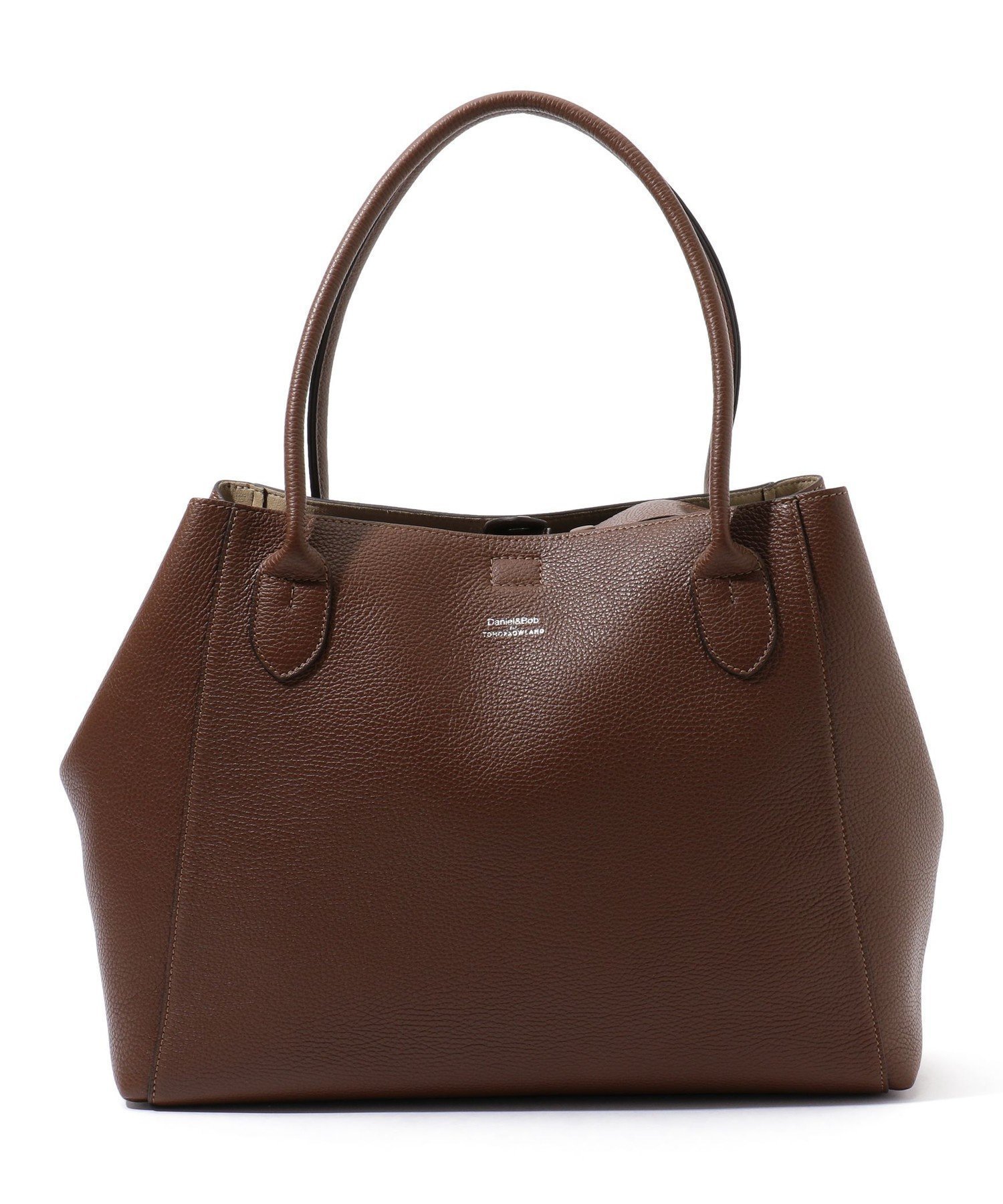 【トゥモローランド/TOMORROWLAND / MEN】の【別注】Daniel Bob*TOMORROWLAND Totona Alce レザートートバッグ インテリア・キッズ・メンズ・レディースファッション・服の通販 founy(ファニー) ファッション Fashion メンズファッション Fashion for Men バッグ Bags トートバッグ / 通勤・大容量バッグ Tote Bags ボンディング Bonding, Bonded Fabric ライニング Inner Lining, Inner Fabric, Lined 人気 Popular, Best Seller 別注 Limited Edition, Custom Order 台形 A-Line, Trapezoid Shape 定番 Standard, Basic Item 軽量 Lightweight, Ultra Light 47 ブラウン|ID: prp329100004799649 ipo3291000000034823023