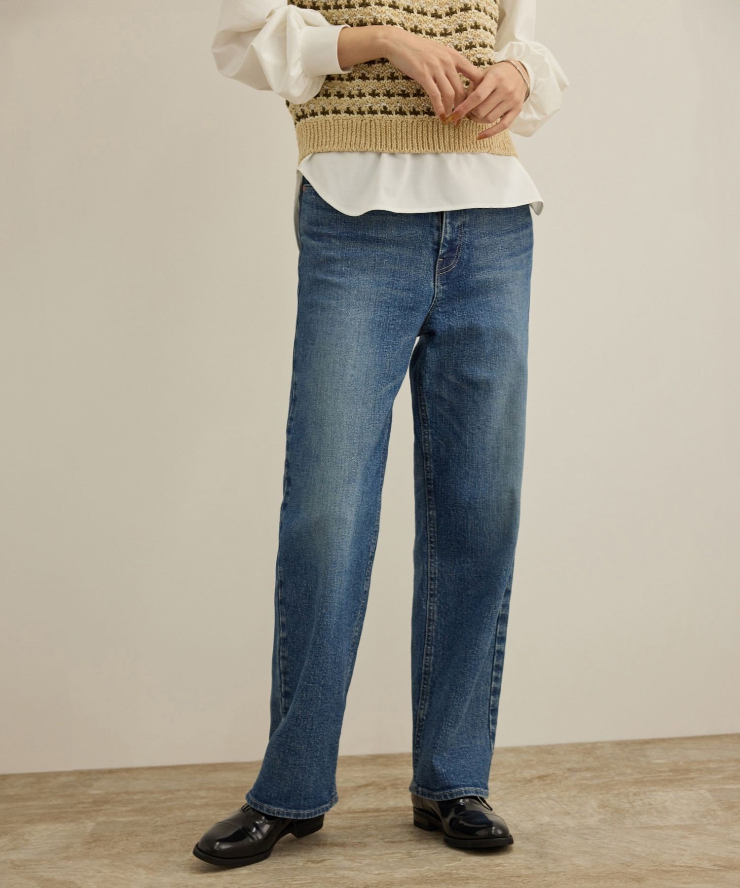 【ロペ/ROPE'】のストレッチデニムストレートパンツ 人気、トレンドファッション・服の通販 founy(ファニー) ファッション Fashion レディースファッション Fashion for Women パンツ Pants & Trousers ジャケット Jacket, Outerwear ストレッチ Stretch, Stretchy Fabric ダウン Down, Puffer ツイード Twill, Twill Weave デニム Denim, Jeans Material バランス Balance, Style Balance パターン Pattern, Design Print フィット Fit, Slim Fit ポケット Pocket, Pocket Detail おすすめ Recommended / Our Picks other-1|ID: prp329100004799667 ipo3291000000034823095