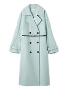 【ミラオーウェン/Mila Owen】のベルト付きリバーピーコート 人気、トレンドファッション・服の通販 founy(ファニー) ファッション Fashion レディースファッション Fashion for Women アウター Coat / Outerwear Collection コート・ロングコート・ピーコート Long Coats, Peacoats & More ベルト&ウエストマーク Belts & Waist Accessories エレガント 上品 Elegant カッティング Cutting Detail スマート Smart, Elegant ダブル Double, Double-Breasted フォルム Silhouette, Form フロント Front, Front Design モチーフ Motif, Design Theme ロング Long, Long-Length 冬 Winter / This Winter thumbnail LBLU[081]|ID: prp329100004799677 ipo3291000000034823149