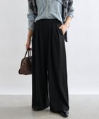 【リヴドロワ/RIVE DROITE】の【最高気温10度の寒い日に!/すっきり見え】ウォームタックワイドスラックス 人気、トレンドファッション・服の通販 founy(ファニー) ファッション Fashion レディースファッション Fashion for Women ストレッチ Stretch, Stretchy Fabric ポケット Pocket, Pocket Detail ワイド Wide, Wide Fit A/W・秋冬 Autumn/Winter 再入荷 Restock / Back in Stock おすすめ Recommended / Our Picks thumbnail ブラック|ID: prp329100004799678 ipo3291000000034880946