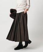 【ユナイテッドアローズ/UNITED ARROWS】のタフタ プリーツ ラメ スカート 人気、トレンドファッション・服の通販 founy(ファニー) ファッション Fashion レディースファッション Fashion for Women スカート Skirts コンパクト Compact, Small Size サンダル Sandals, Summer Shoes タイツ Tights, Legwear タフタ Taffeta, Structured Fabric バランス Balance, Style Balance フィット Fit, Slim Fit プリーツ Pleats, Pleated ロング Long, Long-Length おすすめ Recommended / Our Picks thumbnail DK.BROWN|ID: prp329100004799700 ipo3291000000034880804