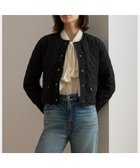 【ラルフローレン/RALPH LAUREN】のダイヤモンドキルテッド クロップド ジャケット 人気、トレンドファッション・服の通販 founy(ファニー) ファッション Fashion レディースファッション Fashion for Women アウター Coat / Outerwear Collection レディースジャケット・軽アウター Jackets インド Indian Textile カフス Cuff Design キルティング Quilted, Quilting クロップド Cropped, Short Length ジャケット Jacket, Outerwear ストレート Straight, Straight Cut ダイヤモンド Diamond, Brilliant Cut フラップ Flap, Flap Pocket フロント Front, Front Design ポケット Pocket, Pocket Detail メタル Metal, Metal Parts 長袖 Long Sleeve, Full Sleeve thumbnail 001ブラック|ID: prp329100004799701 ipo3291000000034823259