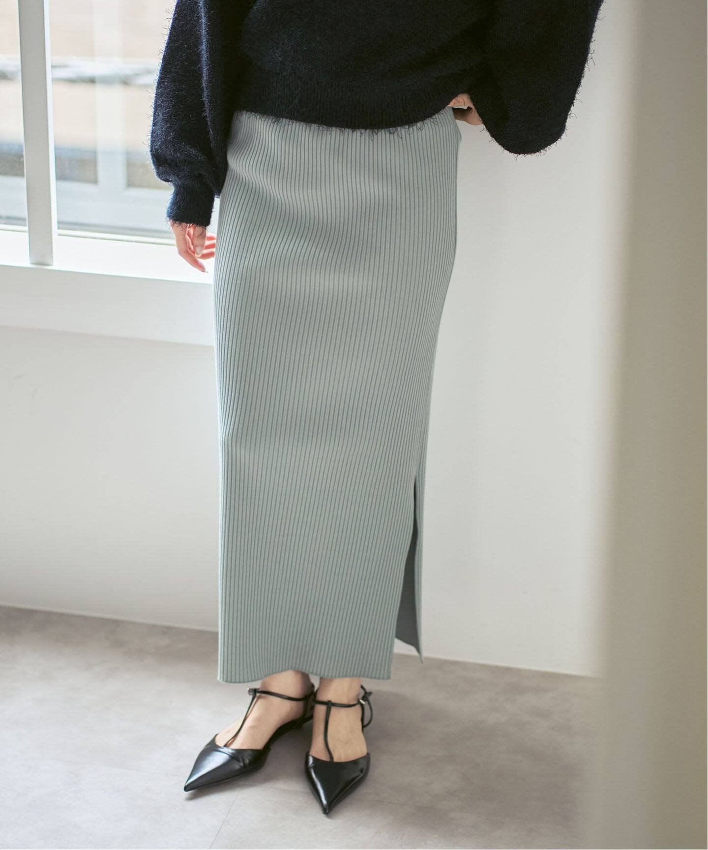 【ノーブル / スピック&スパン/NOBLE / Spick & Span】の《26SS先行追加 ・WEB限定カラー》トタンテレコタイトスカート 人気、トレンドファッション・服の通販 founy(ファニー) ファッション Fashion レディースファッション Fashion for Women スカート Skirts 2026年 2026 シンプル Simple, Minimal スリット Slit, Slit Detail テレコ Ribbed, Rib Stitch ロング Long, Long-Length 人気 Popular, Best Seller 定番 Standard, Basic Item other-1|ID: prp329100004799704 ipo3291000000034881614