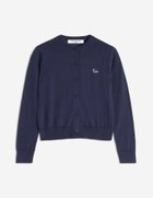 【メゾン キツネ/MAISON KITSUNE】のMaison Kitsune/BABY FOX PATCH REGULAR CARDIGAN DEEP NAVY|ID: prp329100004799707 ipo3291000000034823295