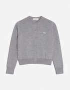 【メゾン キツネ/MAISON KITSUNE】のMaison Kitsune/BABY FOX PATCH REGULAR CARDIGAN MEDIUM GREY MELANGE|ID: prp329100004799707 ipo3291000000034823297