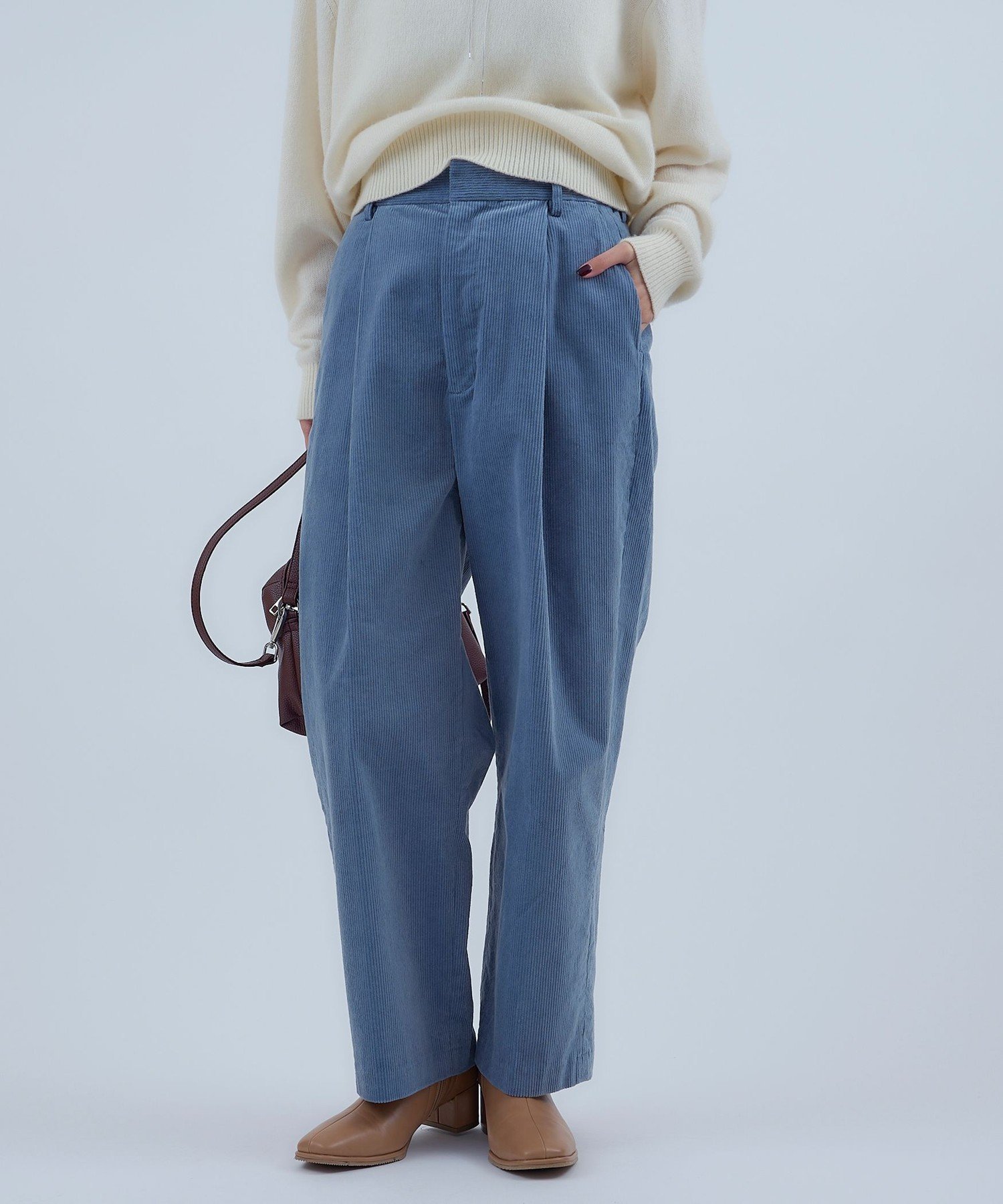 【コーエン/COEN】のコーデュロイタックワイドパンツ 人気、トレンドファッション・服の通販 founy(ファニー) 　ファッション　Fashion　レディースファッション　Fashion for Women　パンツ　Pants & Trousers　コーデュロイ　Corduroy, Cord Fabric　ジャケット　Jacket, Outerwear　セットアップ　Set-Up, Coordinated Outfit　バランス　Balance, Style Balance　フィット　Fit, Slim Fit　ブルゾン　Blouson, Bomber Jacket　ベスト　Vest, Waistcoat　ポケット　Pocket, Pocket Detail　A/W・秋冬　Autumn/Winter　エレガント 上品　Elegant　 other-1|ID: prp329100004799710 ipo3291000000034823312