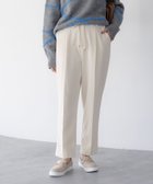 【エルーラ/Elura】のサマ見えあったかテーパードパンツ 低身長サイズあり /593422 人気、トレンドファッション・服の通販 founy(ファニー) ファッション Fashion レディースファッション Fashion for Women パンツ Pants & Trousers カットソー Cut and Sewn Top リラックス Relax, Relaxed Fit エレガント 上品 Elegant 冬 Winter / This Winter 定番 Standard, Basic Item thumbnail ホワイト02|ID: prp329100004799711 ipo3291000000034823320