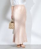 【ラブティックボンボン/La boutique BonBon】の【miki監修新色登場・4サイズ展開】きらきらサテンロングナロースカート 人気、トレンドファッション・服の通販 founy(ファニー) ファッション Fashion レディースファッション Fashion for Women スカート Skirts エレガント 上品 Elegant トレンド Trend, Trending Now 人気 Popular, Best Seller ポケット Pocket, Pocket Detail マキシ Maxi, Full Length ロング Long, Long-Length おすすめ Recommended / Our Picks thumbnail ピンク|ID: prp329100004799730 ipo3291000000035120094