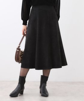 【リフレクト/Reflect】の【ジャケット合わせにぴったり◎】スエードライクフレアスカート 人気、トレンドファッション・服の通販 founy(ファニー) ファッション Fashion レディースファッション Fashion for Women アウター Coat / Outerwear Collection レディースジャケット・軽アウター Jackets スカート Skirts Aライン・フレアスカート A-Line & Flared Skirts シンプル Simple, Minimal ジャケット Jacket, Outerwear ストレッチ Stretch, Stretchy Fabric スマート Smart, Elegant フレア Flare, Flared ポケット Pocket, Pocket Detail エレガント 上品 Elegant 切替 Switching, Contrast Panel 定番 Standard, Basic Item A/W・秋冬 Autumn/Winter |ID:prp329100004799742