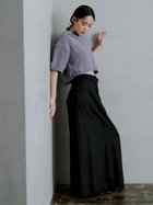 【ミースロエ/MIESROHE】のベルテッドセミフレアマキシスカート BLK[009]|ID: prp329100004799745 ipo3291000000034823549