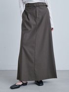 【ミースロエ/MIESROHE】のベルテッドセミフレアマキシスカート OLV[027]|ID: prp329100004799745 ipo3291000000034823550