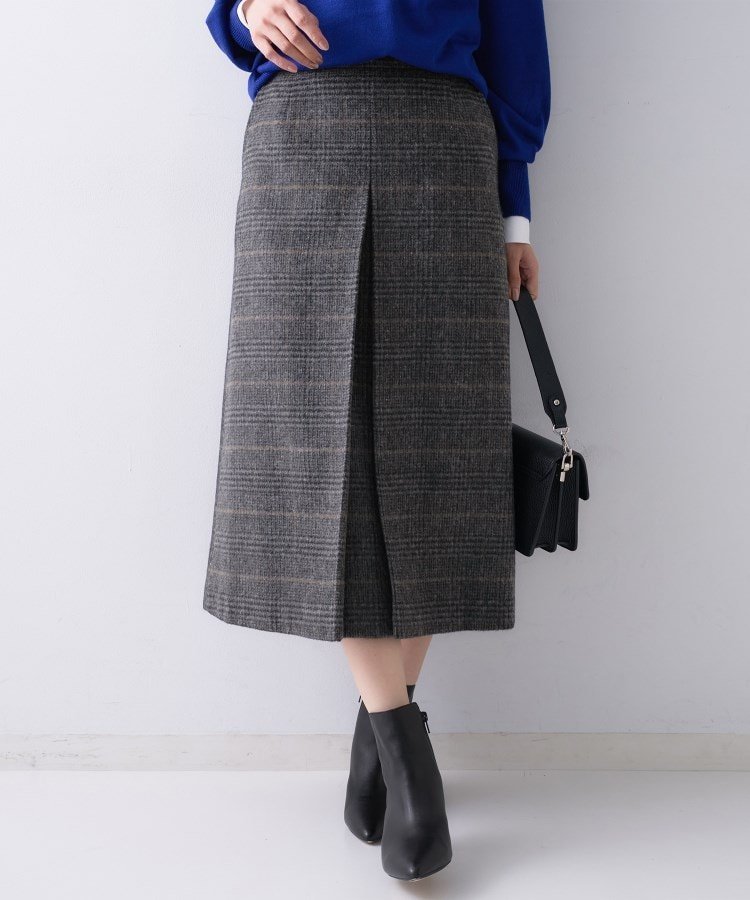 【アンタイトル/UNTITLED】の【ふんわり/タイト見え】グレンチェックスカート 人気、トレンドファッション・服の通販 founy(ファニー) ファッション Fashion レディースファッション Fashion for Women スカート Skirts おすすめ Recommended / Our Picks ウォーム Warm Fabric スマート Smart, Elegant タイツ Tights, Legwear チェック Check, Plaid, Tartan ポケット Pocket, Pocket Detail エレガント 上品 Elegant A/W・秋冬 Autumn/Winter other-1|ID: prp329100004799750 ipo3291000000034823571