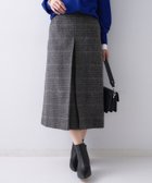 【アンタイトル/UNTITLED】の【ふんわり/タイト見え】グレンチェックスカート 人気、トレンドファッション・服の通販 founy(ファニー) ファッション Fashion レディースファッション Fashion for Women スカート Skirts おすすめ Recommended / Our Picks ウォーム Warm Fabric スマート Smart, Elegant タイツ Tights, Legwear チェック Check, Plaid, Tartan ポケット Pocket, Pocket Detail エレガント 上品 Elegant A/W・秋冬 Autumn/Winter thumbnail チャコールグレー|ID: prp329100004799750 ipo3291000000034823573