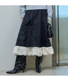 【メゾンスペシャル/MAISON SPECIAL】のBelted 2way Flower Hem Volume Skirt 人気、トレンドファッション・服の通販 founy(ファニー) ファッション Fashion レディースファッション Fashion for Women スカート Skirts ソックス Socks, Hosiery タイツ Tights, Legwear フレア Flare, Flared 防寒 Cold Protection, Winter-Ready thumbnail BLK|ID: prp329100004799755 ipo3291000000034881353
