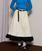【メゾンスペシャル/MAISON SPECIAL】のBelted 2way Flower Hem Volume Skirt 人気、トレンドファッション・服の通販 founy(ファニー) ファッション Fashion レディースファッション Fashion for Women スカート Skirts ソックス Socks, Hosiery タイツ Tights, Legwear フレア Flare, Flared 防寒 Cold Protection, Winter-Ready thumbnail IVR|ID: prp329100004799755 ipo3291000000034881355