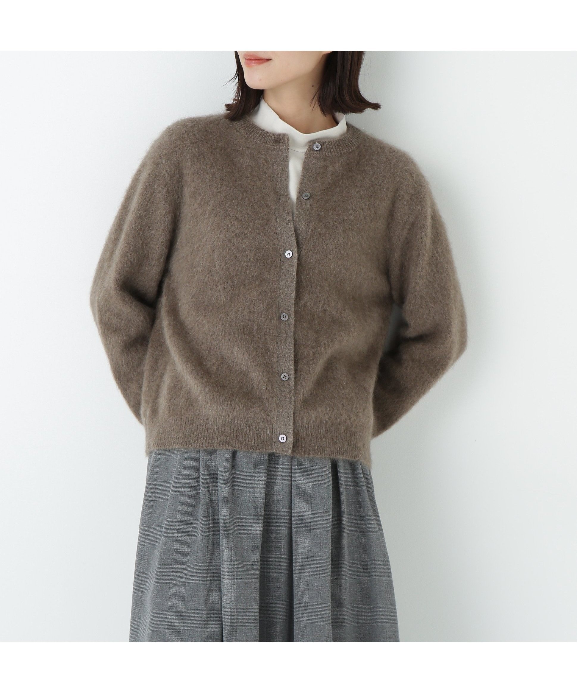 【ヒューマンウーマン/HUMAN WOMAN】のヤクへアリーカーディガン 人気、トレンドファッション・服の通販 founy(ファニー) ファッション Fashion レディースファッション Fashion for Women トップス・カットソー Cut & Sew Tops カーディガン・羽織り Layered Style Cardigans おすすめ Recommended / Our Picks カーディガン Cardigan, Knitwear シンプル Simple, Minimal スタンダード Standard, Basic フェミニン Feminine, Girly ベーシック Basic, Essential ボトム Bottoms, Lower Wear other-1|ID: prp329100004799758 ipo3291000000034823627