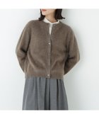 【ヒューマンウーマン/HUMAN WOMAN】のヤクへアリーカーディガン ベージュ|ID: prp329100004799758 ipo3291000000034823629