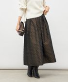 【ノーリーズ/NOLLEY'S】のウォッシャブルドットジャガードタックフレアスカート 人気、トレンドファッション・服の通販 founy(ファニー) ファッション Fashion レディースファッション Fashion for Women スカート Skirts Aライン・フレアスカート A-Line & Flared Skirts バランス Balance, Style Balance ブライト Bright, Shiny 水玉 Polka Dot, Dot Pattern おすすめ Recommended / Our Picks 2025年 2025 2025-2026秋冬・A/W Autumn/Winter 2025–26 AW25–26 thumbnail ブラウン系その他|ID: prp329100004799760 ipo3291000000034869354