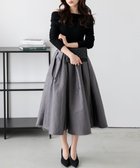 【ラジュール/Lajour】の日本製ボリュームフレアスカート 人気、トレンドファッション・服の通販 founy(ファニー) ファッション Fashion レディースファッション Fashion for Women スカート Skirts Aライン・フレアスカート A-Line & Flared Skirts クラシカル Classical, Vintage-Inspired チュール Tulip, Tulip Motif ドッキング Docking, Mixed Material フェミニン Feminine, Girly フレア Flare, Flared エレガント 上品 Elegant 日本製 Made In Japan thumbnail グレー|ID: prp329100004799771 ipo3291000000034935721