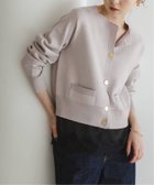 【ノーブル / スピック&スパン/NOBLE / Spick & Span】のダブル編みショートカーデ 人気、トレンドファッション・服の通販 founy(ファニー) ファッション Fashion レディースファッション Fashion for Women なめらか Smooth, Silky Texture カーディガン Cardigan, Knitwear ショート Short, Short Length ダブル Double, Double-Breasted デニム Denim, Jeans Material フェミニン Feminine, Girly フレア Flare, Flared ポケット Pocket, Pocket Detail ロング Long, Long-Length エレガント 上品 Elegant 人気 Popular, Best Seller 夏 Summer thumbnail ベージュ|ID: prp329100004799772 ipo3291000000034918383