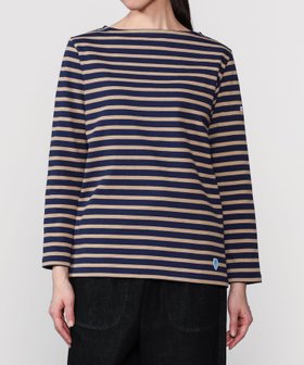 【ビショップ/Bshop】のコットンロード フレンチバスクシャツ WOMEN 人気、トレンドファッション・服の通販 founy(ファニー) ファッション Fashion レディースファッション Fashion for Women トップス・カットソー Cut & Sew Tops シャツ・ブラウス・オフィスカジュアル Elegant Blouses & Button-Ups カットソー Cut and Sewn Top 軽量 Lightweight, Ultra Light スタンダード Standard, Basic バランス Balance, Style Balance フィット Fit, Slim Fit フランス France, French フロント Front, Front Design ボーダー Border, Stripe メンズ Men's, Menswear レギュラー Regular, Standard Fit |ID:prp329100004799781