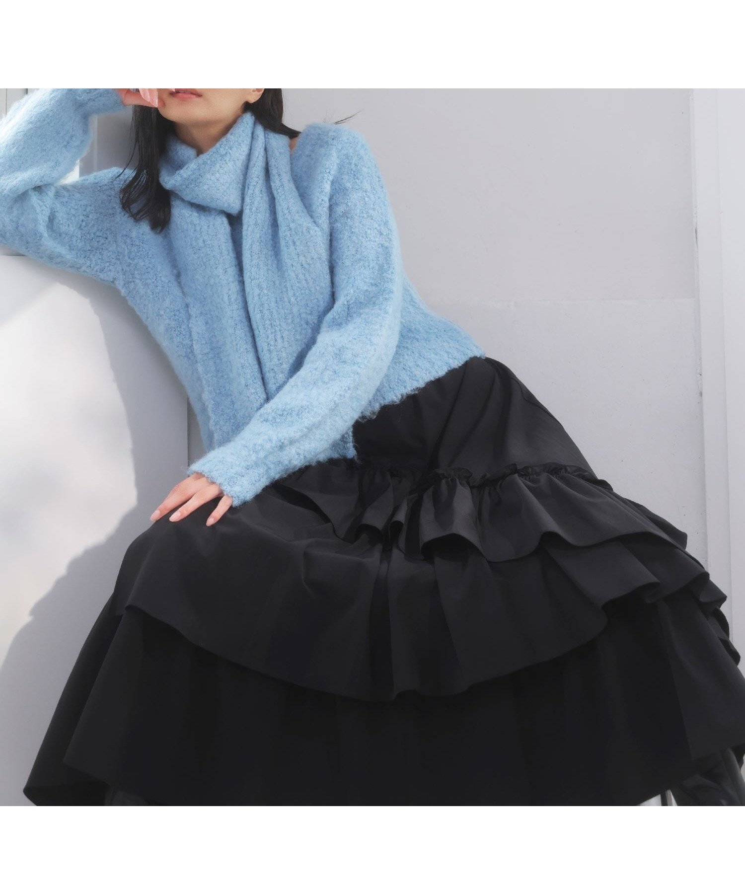 【ノエラ/Noela】のティアードフリルスカート 人気、トレンドファッション・服の通販 founy(ファニー) ファッション Fashion レディースファッション Fashion for Women スカート Skirts おすすめ Recommended / Our Picks ギャザー Gathered, Ruffled トレンド Trend, Trending Now フレア Flare, Flared ポケット Pocket, Pocket Detail マフラー Scarf, Muffler other-1|ID: prp329100004799784 ipo3291000000034823766