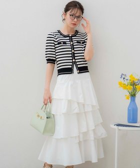 【ノエラ/Noela】のティアードフリルスカート 人気、トレンドファッション・服の通販 founy(ファニー) ファッション Fashion レディースファッション Fashion for Women スカート Skirts タイプライター Typewriter Fabric, Crisp Cotton ダウン Down, Puffer ティアード Tiered, Tiered Style ティアードスカート Tiered Skirt, Flounced Skirt プリーツ Pleats, Pleated ポケット Pocket, Pocket Detail |ID:prp329100004799784