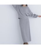 【ナチュラル ビューティー ベーシック/NATURAL BEAUTY BASIC】のVネックフォルムニットセットアップ 人気、トレンドファッション・服の通販 founy(ファニー) ファッション Fashion レディースファッション Fashion for Women トップス・カットソー Cut & Sew Tops ニット Knit Tops & Sweaters Vネックトップス V-Neck Tops / V-Cut Neckline Shirts おすすめ Recommended / Our Picks ブラウジング Blouson Silhouette, Cinched Waist thumbnail グレー|ID: prp329100004799790 ipo3291000000034823809